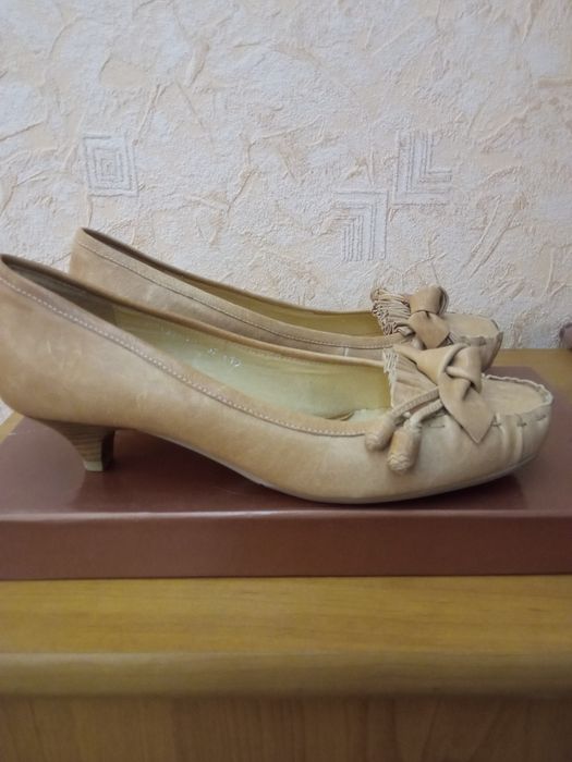 Туфли женские кожаные