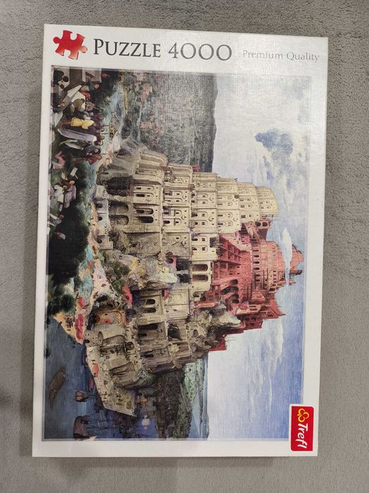Puzzle trefl 4000 Wieża Babel