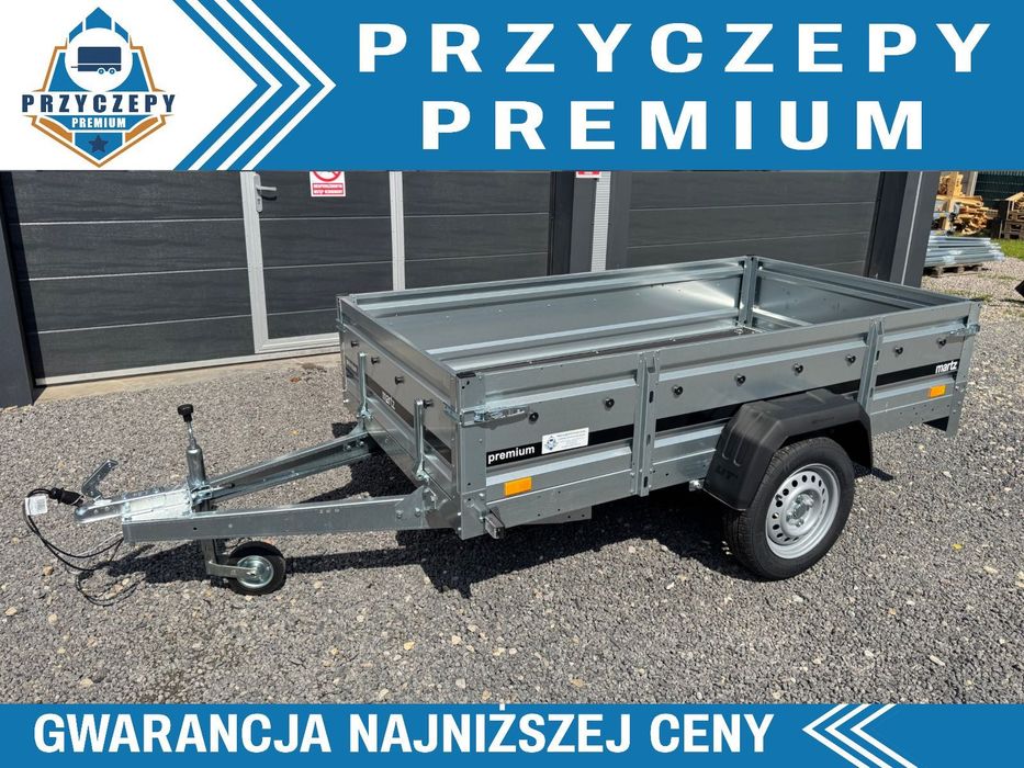 Przyczepa MARTZ PREMIUM 230/R HIT CENOWY Resor + Amortyzator Wysoka burta | DOSTAWA | RATY | GOTOWA DO REJESTRACJI | FAKTURA 23%