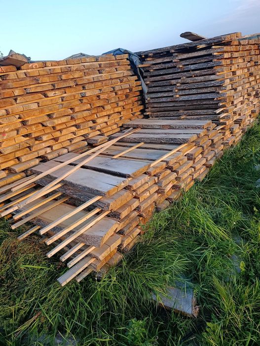 Deski dębowe 3,2m 2,5m 1,2m 5cm i calówka