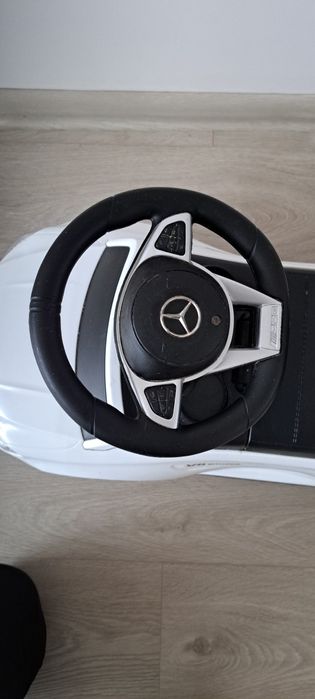 Mercedes biały dziecięcy 1+