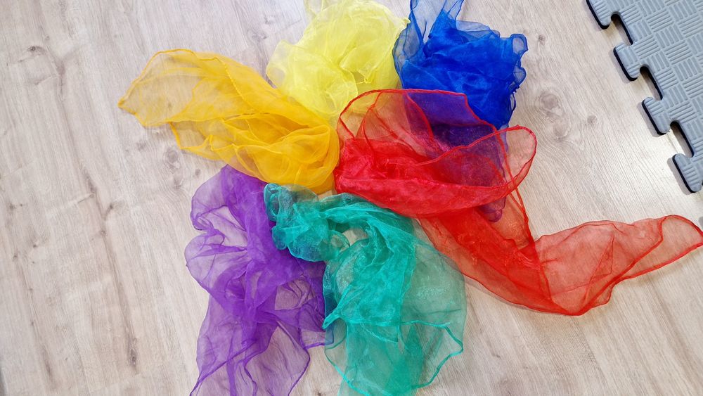 Montessori chusty animacyjne 6szt