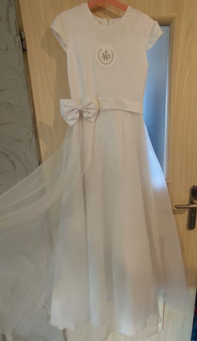 Sukienka alba komunijna wyjądkowa
