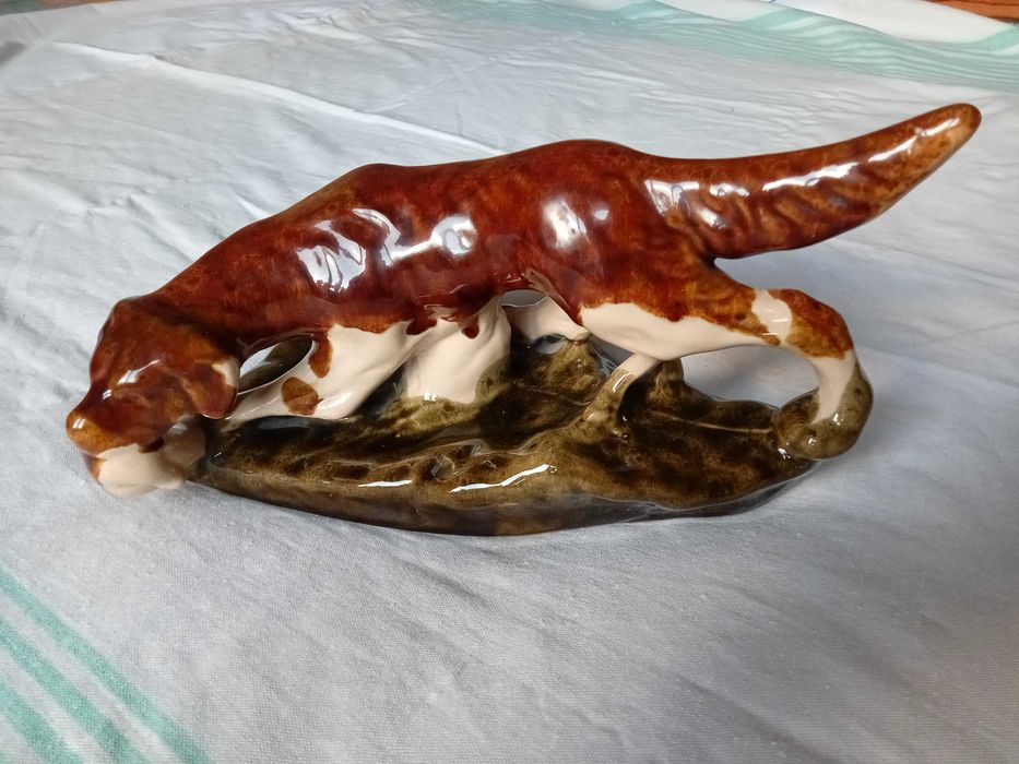 Статуэтка охотничья собака.