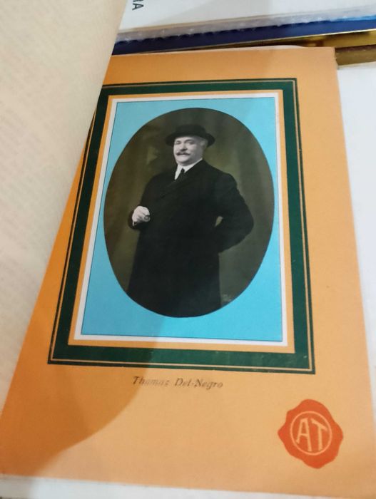 Biografias do Álbum Teatral  1918 vários artistas. 33 unidades