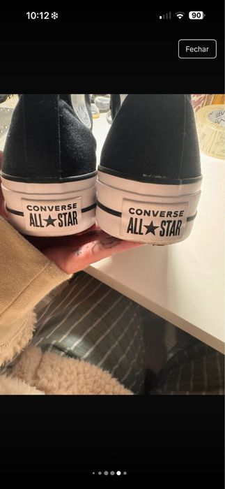 All star converse plataforma