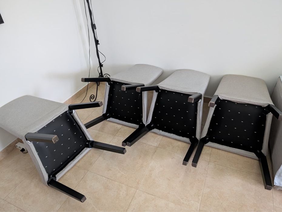 4 Cadeiras jantar IKEA Bergmund