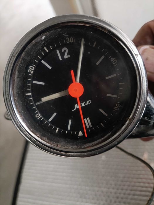 Relógio analógico 12 Volts para carros clássicos