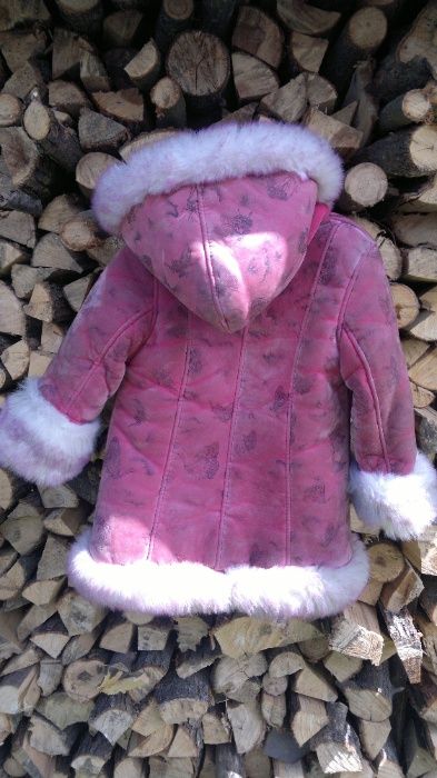 Яскрава тепла овеча дублянки на 3-5 років /98-104-110 ріст