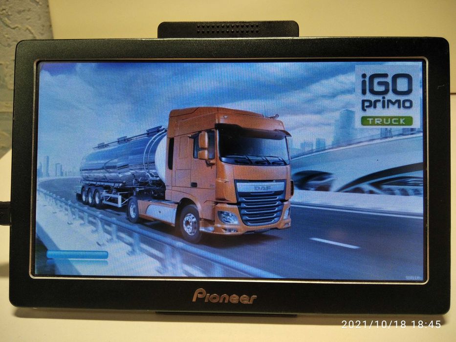 TIR Грузовий GPS навігатор Pioneer 7 дюйм. Європа, Азія, Україна 2025р