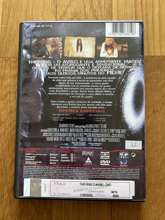 DVD The Ring (PT)