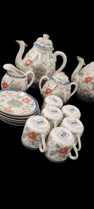 Oportunidade! Serviço. Chá + café porcelana fina 30 peças