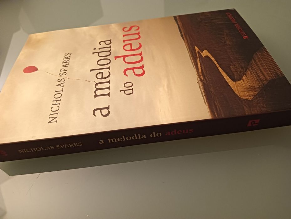 A Melodia do Adeus	de Nicholas Sparks* 	Como novo!