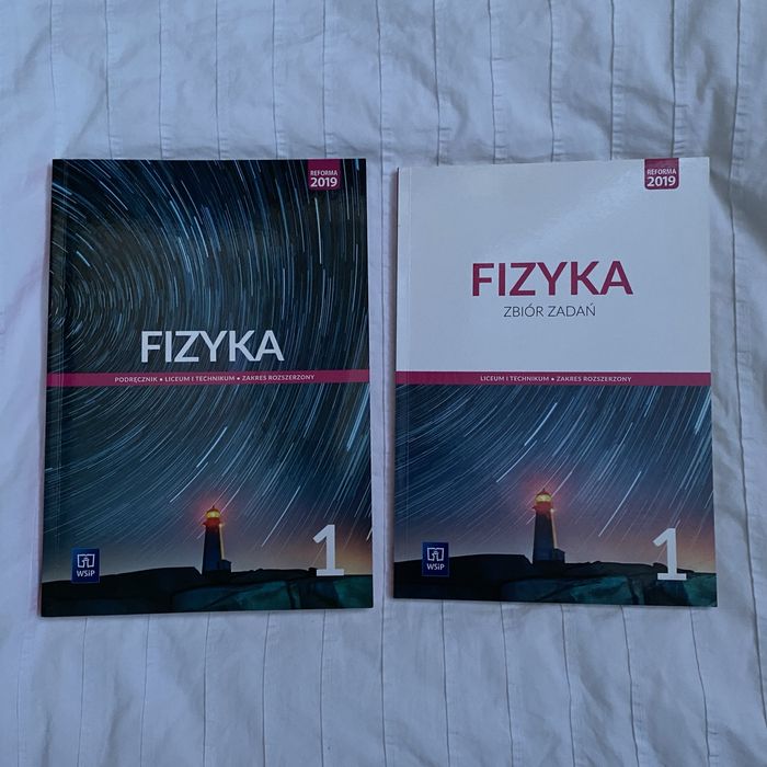 podręcznik i zbiór zadań fizyka 1 - zakres rozszerzony WSiP