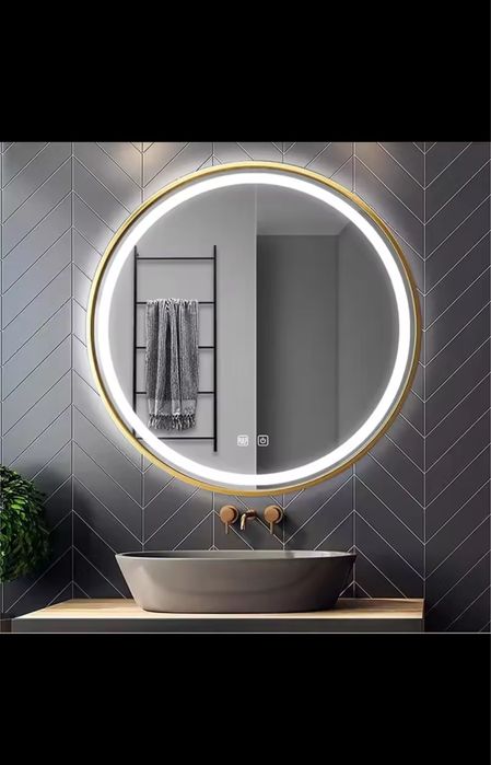 Дзеркало з лед підсвіткою ванни