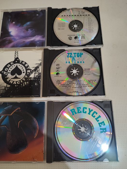 CD диски ZZ top три штуки.