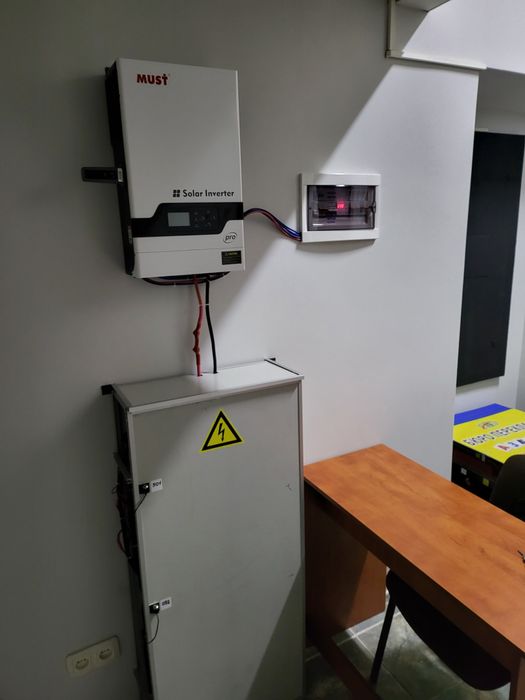 Зарядна станція 17.28 кВт + гібридний інвертор 5,2кВт