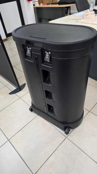 2 Malas expositor reforçada com estrutura Pop Up dobrável