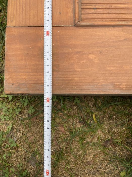 Вхідні подвійні двері дерево