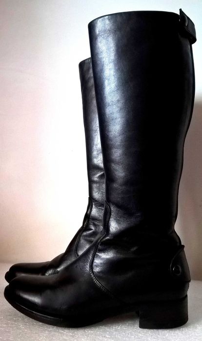 GINO ROSSI  oficerki kozaki wysokie biznes women