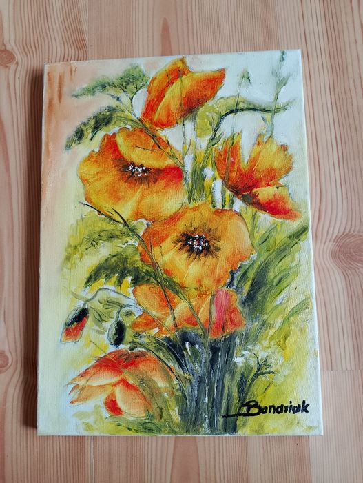 Obraz mały maki 25/35 cm