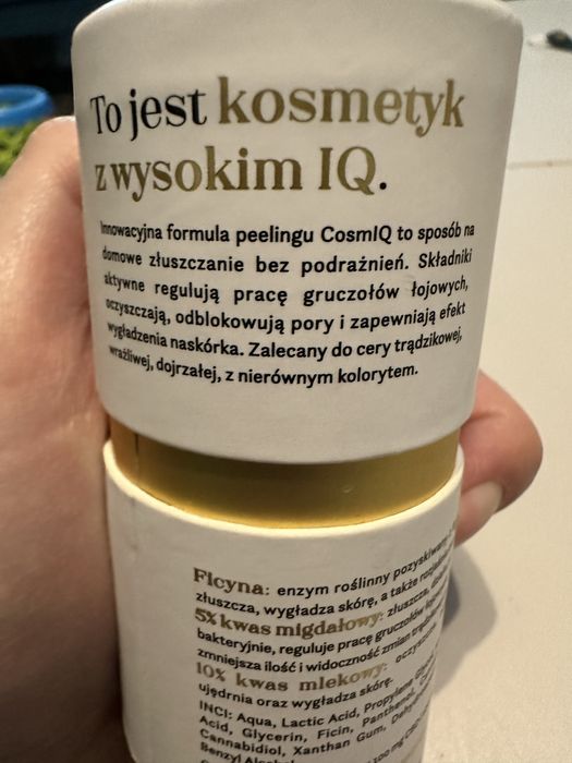 Peeling kwasowo enzymatyczny Cosmiq