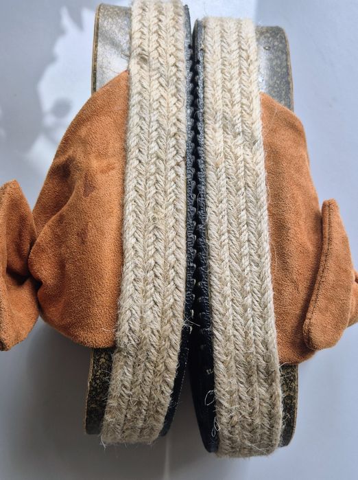 Damskie laczki 38 klapki gruba podeszwa