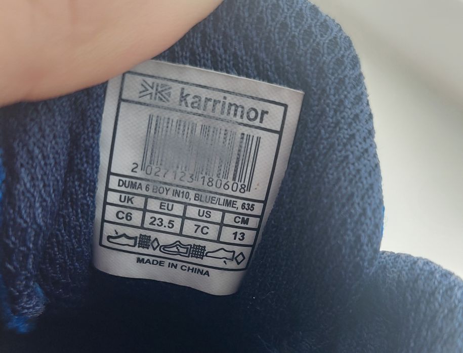 Кросівки Karrimor 23,5 розмір