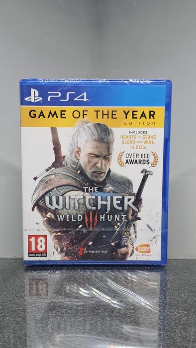 NOVO SELADO The Witcher 3 Wild Hunt GOTY PS4 PS5 PlayStation 4 5 Remastered 2026