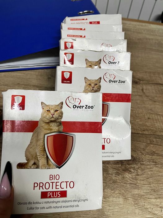 Obroża na psa kota ochronna eukaliptus mięta cytryna bio