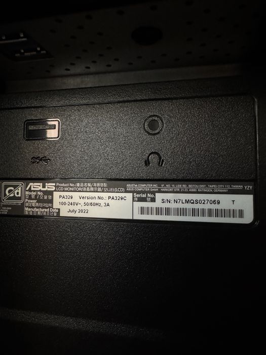 Profesjonalny monitor graficzny Asus ProArt P329C 4K | FV