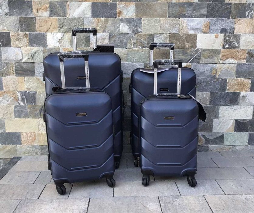 Разные модели. Чемодан Ручная кладь Сумка Валіза 147 dark grey