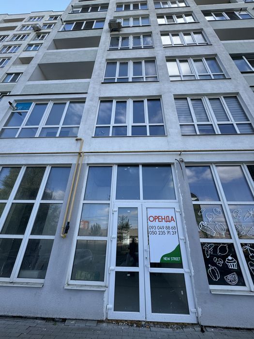 ЦЕНТР! Сдам Фасадне приміщення 155кв.м по вул.Жабінського