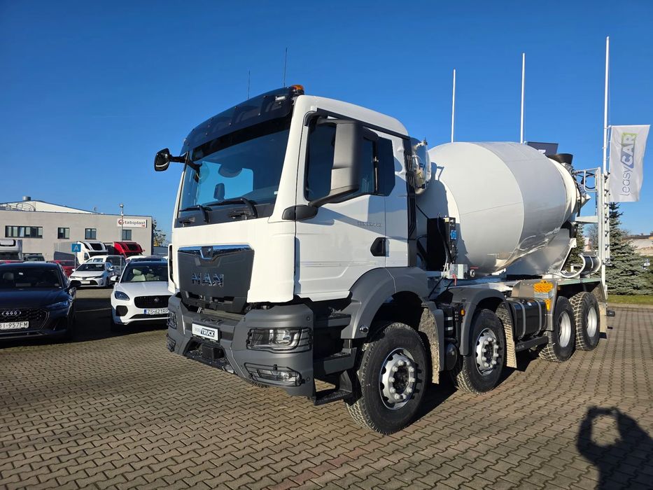 MAN TGS 35.440 8x4 z zabudową Betonomieszarki FML 10 M3  Fabrycznie nowa betonomieszarka