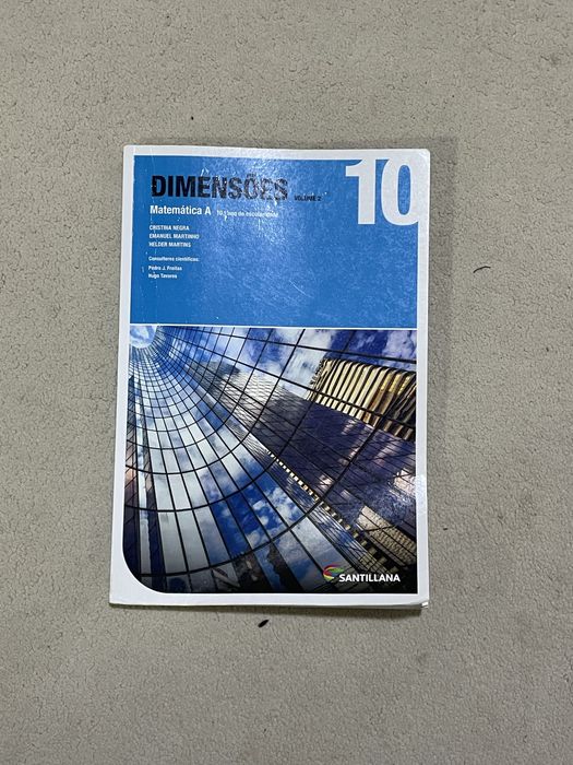 Manuais e Caderno de Fichas Dimensões Matemática A 10º ano