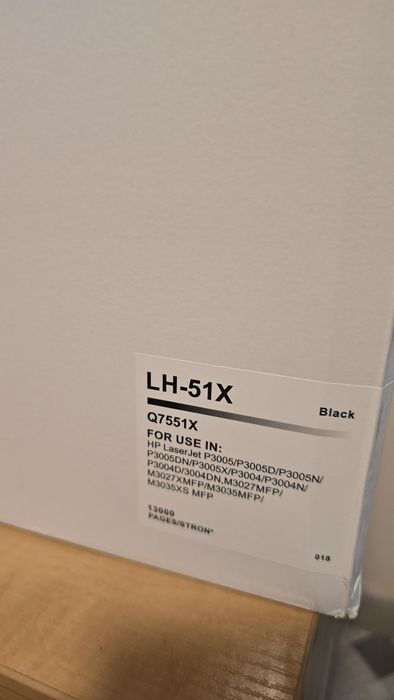 Toner LH-51X, czarny
