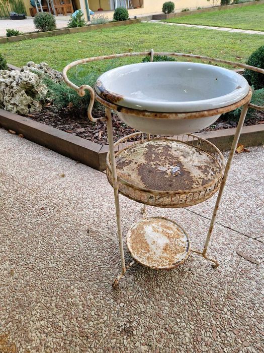 Lavatório esmalte vintage