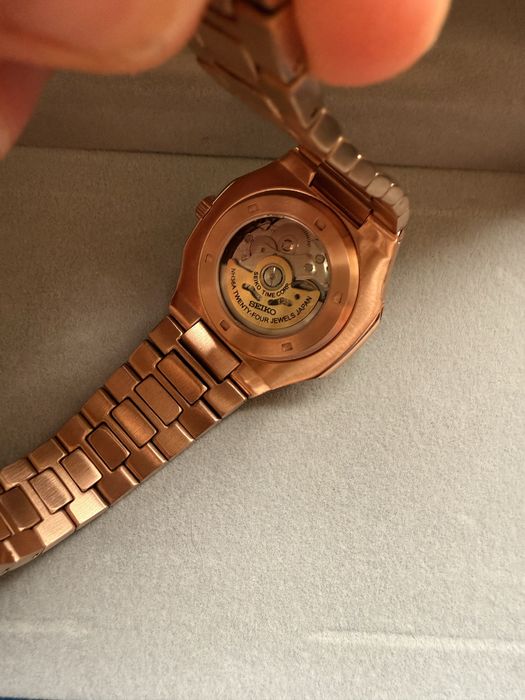 Zegarek SEIKO Mod Nautilius Rose Gold