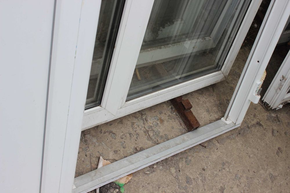 Металопластиковая WDS двойная дверь  ширина 1400\ высота 2000