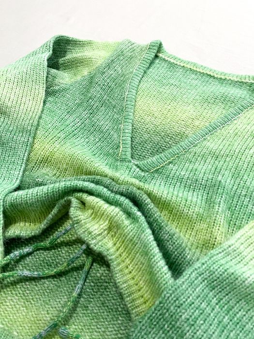 Camisola malha decote V