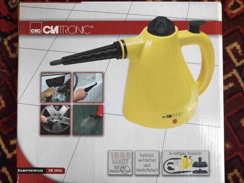 Новий ручний пароочисник Clatronic DR 2930