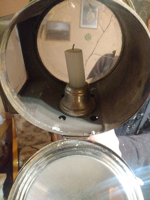 Unikat dla pasjonatów -stara lampa do powozu/karety