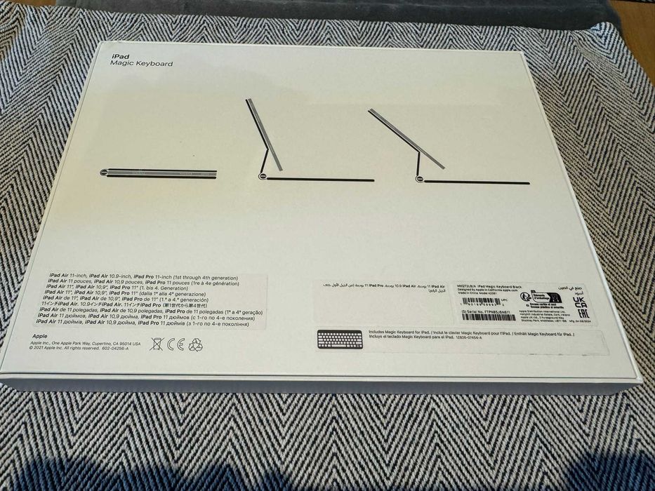 iPad Apple Magic Keyboard 11" A2261 MXQT2LB/A