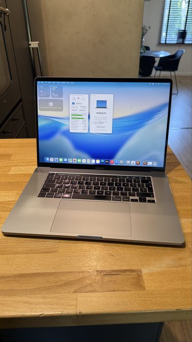 MacBook Pro 16” A2141 i9-9880H 32 GB 1TB AMD Radeon Pro 5500M 8 GB super stan