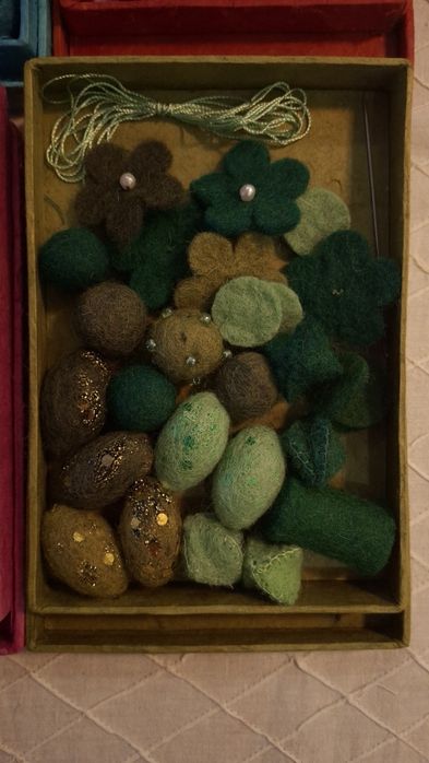 Kit feltro artesanato, para colares, pregadeiras