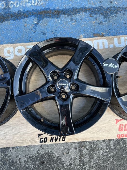 Goauto диски на Шевроле Опель 5/105 r16 et38 6.5j dia56.5 чорні з датч