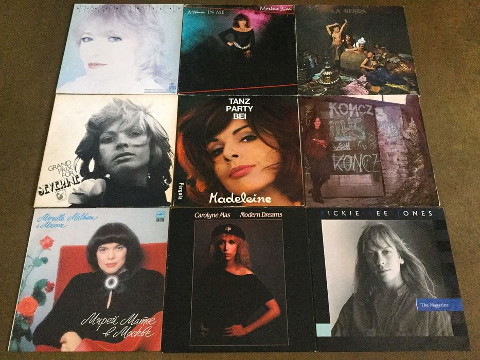 Carolyne Mas, Marlene Ricci, Mathieu - Komplet 9LP