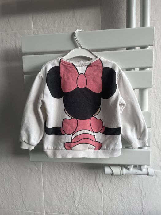 Kremowa bluza dla dziewczynki zara 98