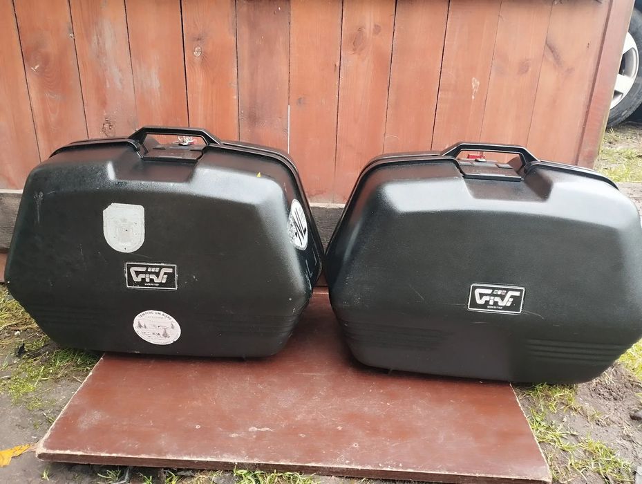 kufry boczne GIVI E38 Monokey Honda Yamaha Suzuki Kawasaki