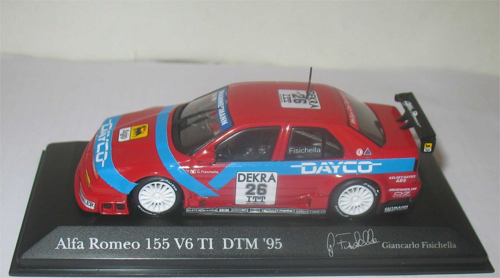 Minichamps - Alfa Romeo 155 V6 TI - DTM 1995 - Giancarlo Fisichella